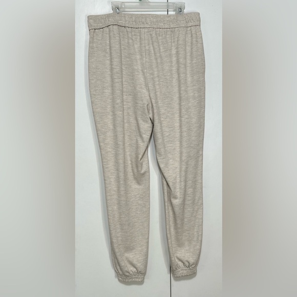 Rachel Zoe Women Size Large Tan Drawstring Elastic Cuff Athletic Casual Jogger - Picture 6 of 13